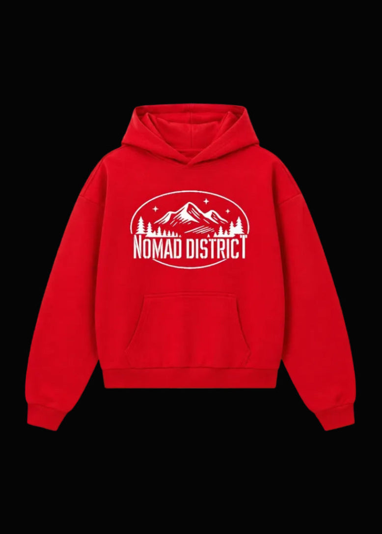 Logo Sweatsuit Red
