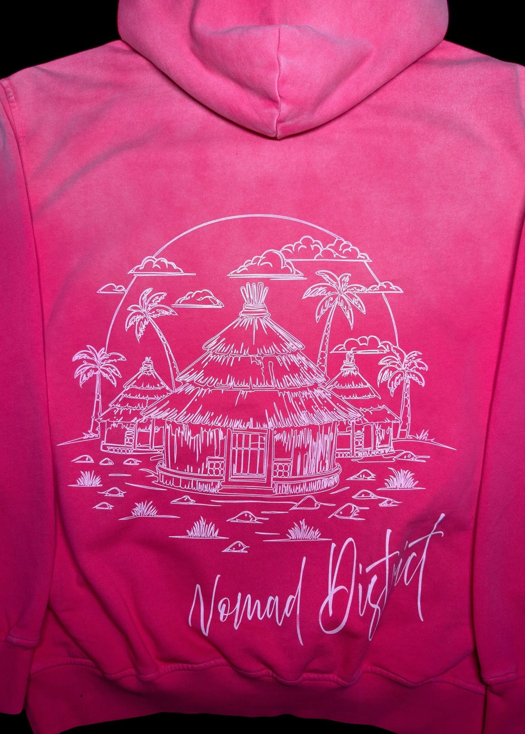 Village Pullover Hoodie Pink