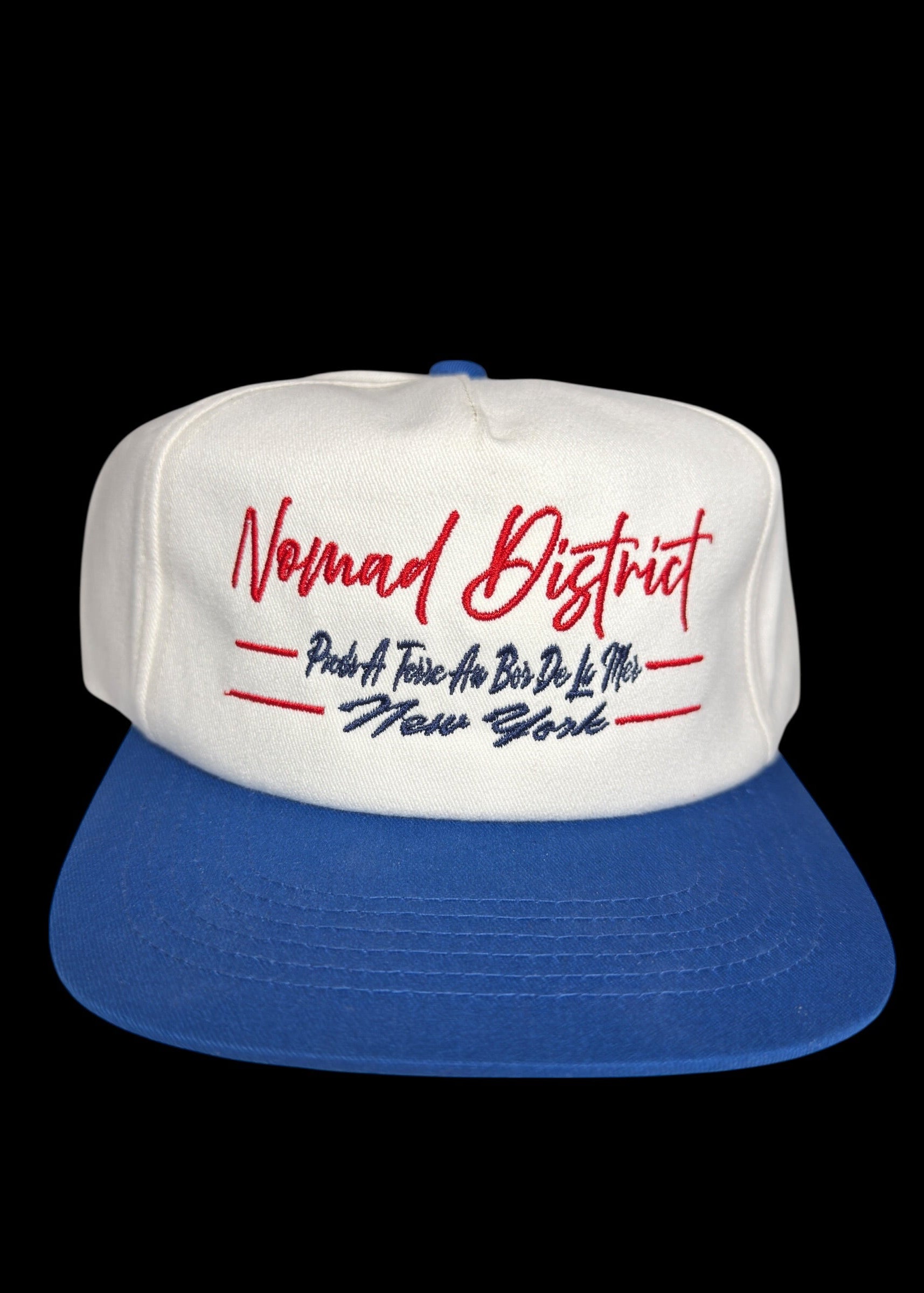 PATABDLAM Snapback White/Blue