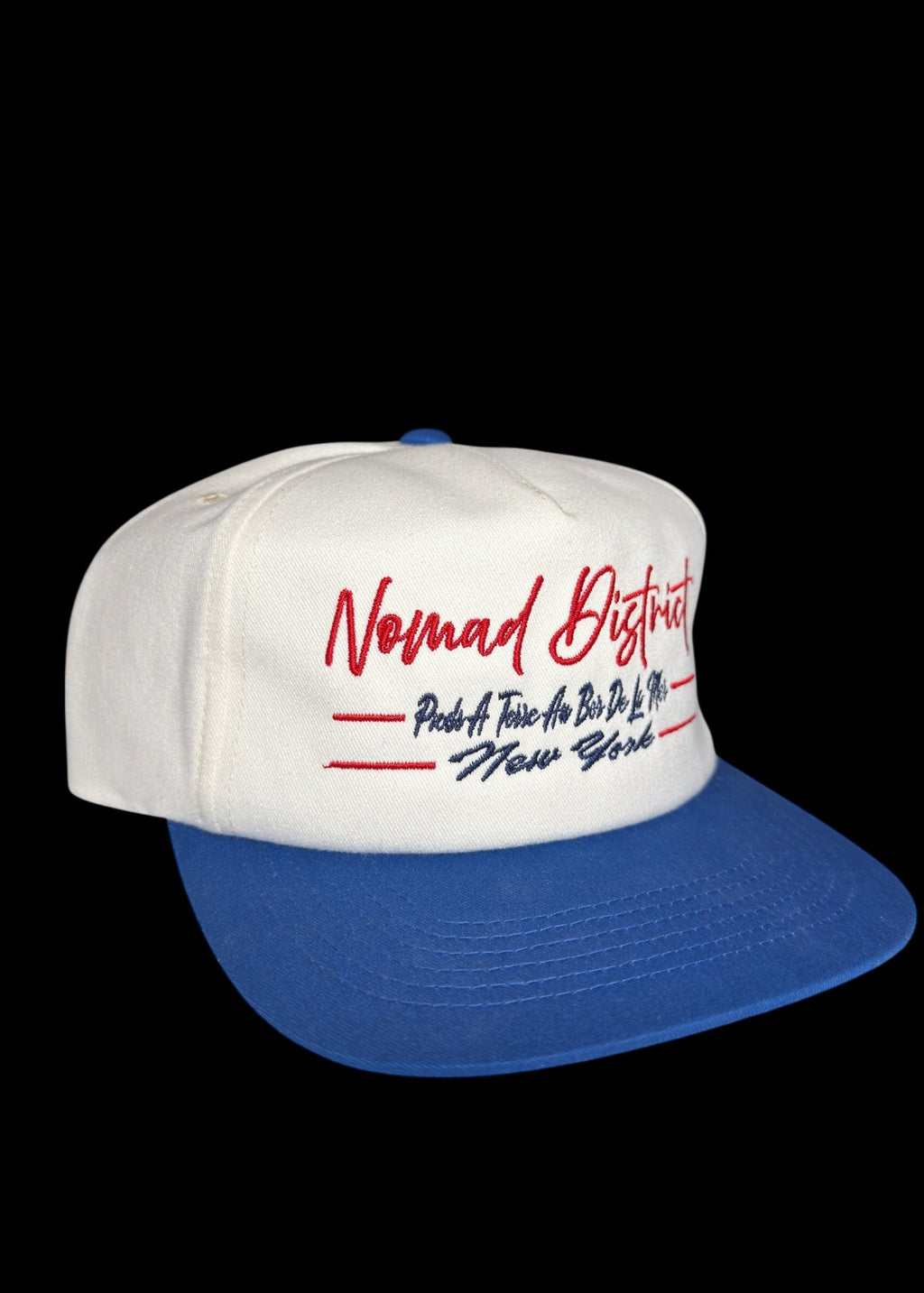 PATABDLAM Snapback White/Blue