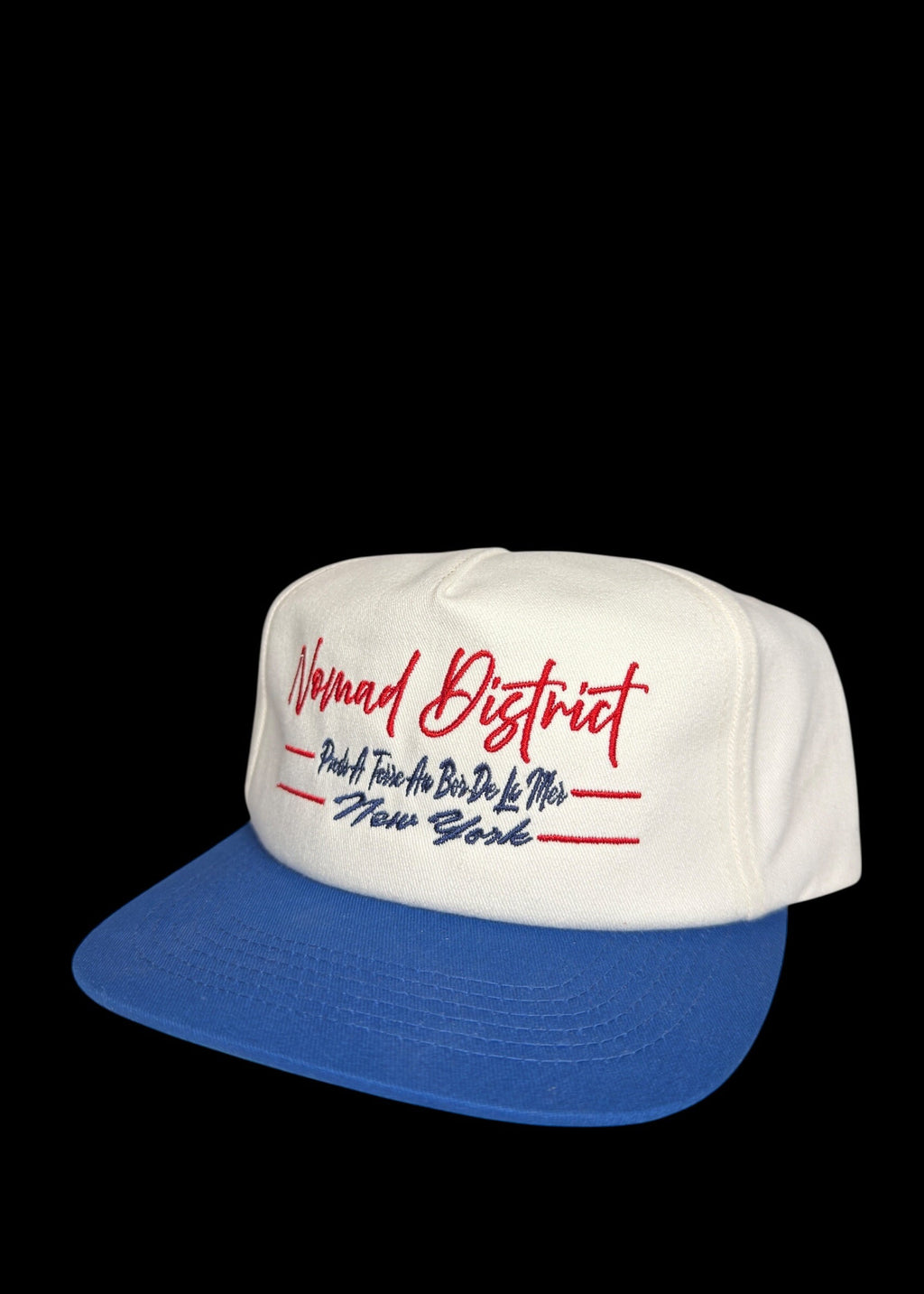 PATABDLAM Snapback White/Blue