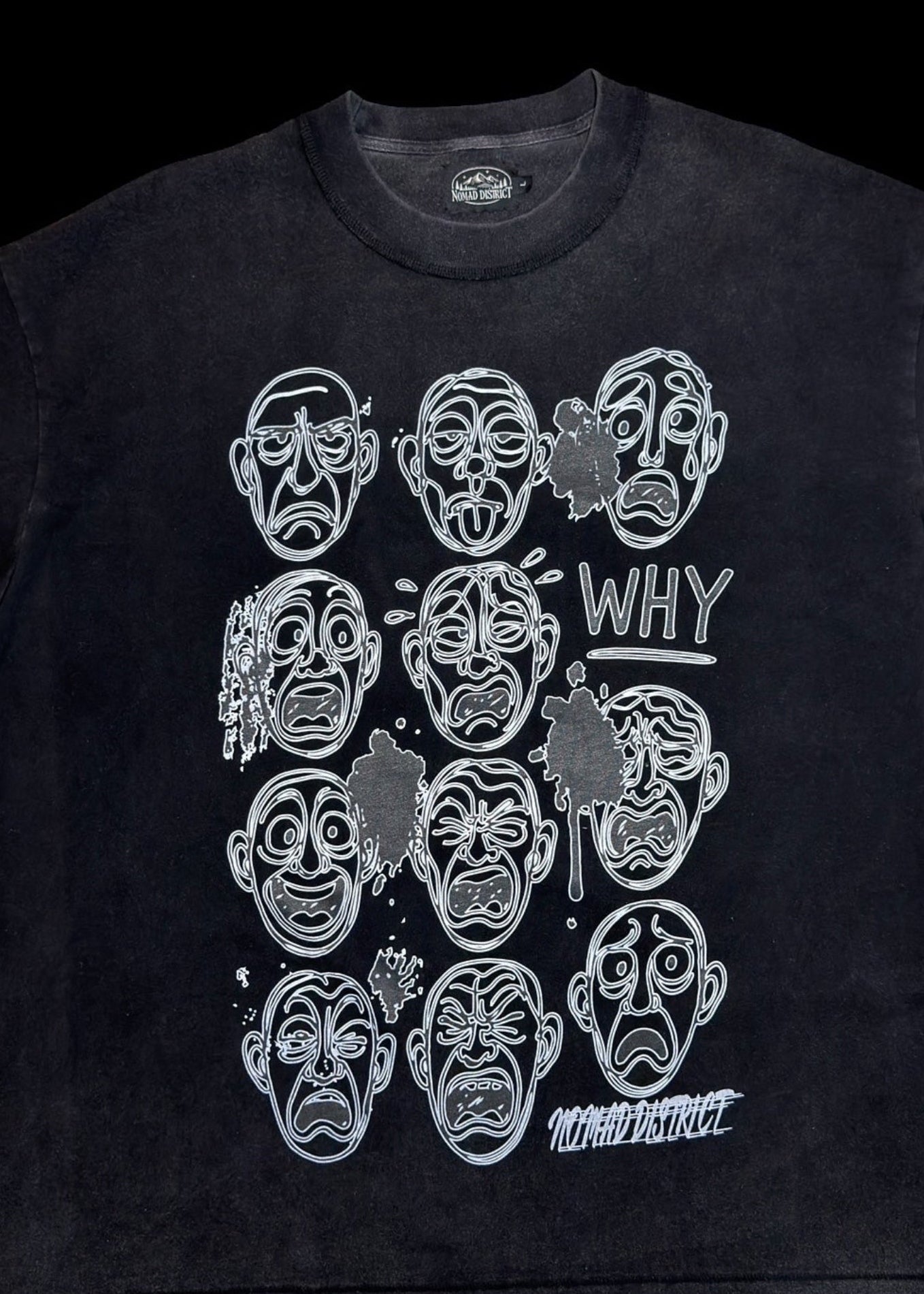 Faces T-shirt (Black)