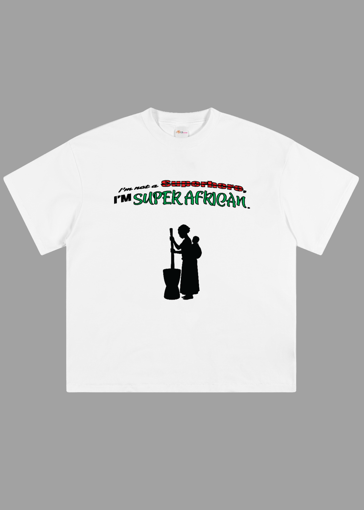 SUPER AFRICAN T-SHIRT WHITE