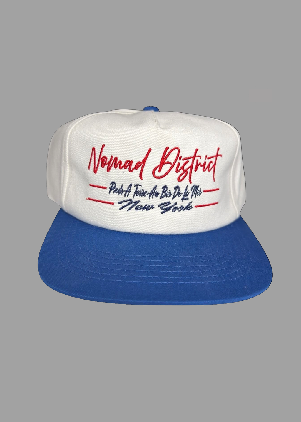 PATABDLAM SNAPBACK WHITE/BLUE