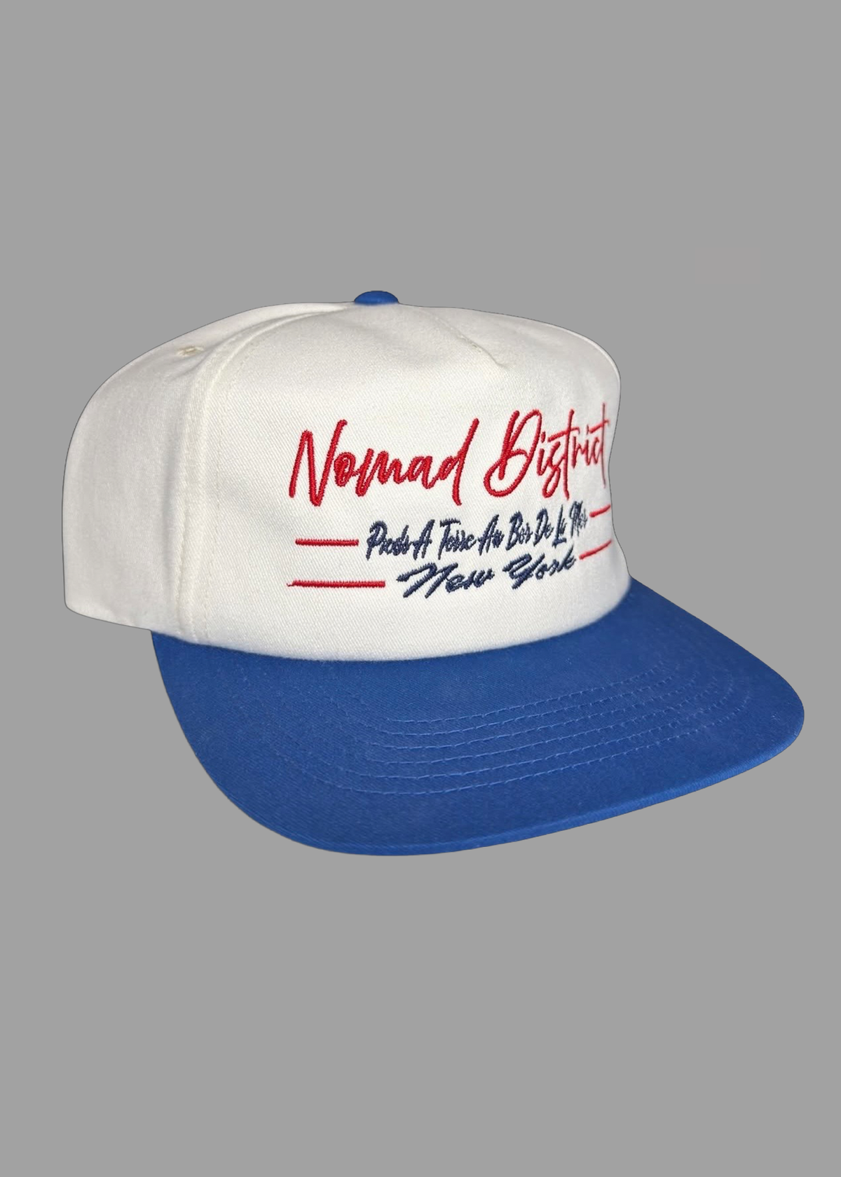 PATABDLAM SNAPBACK WHITE/BLUE