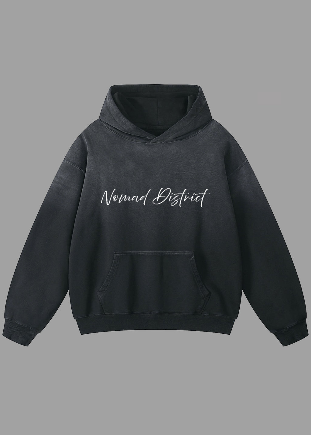 Village Pullover Hoodie Black