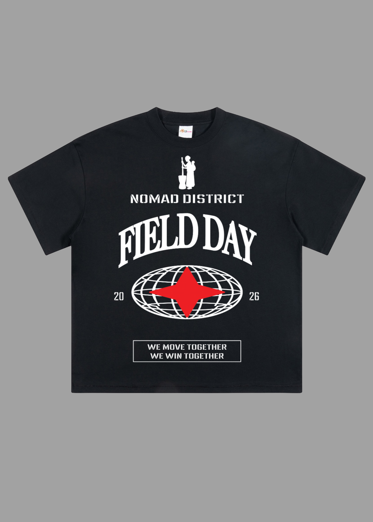 FIELD DAY T-SHIRT BLACK
