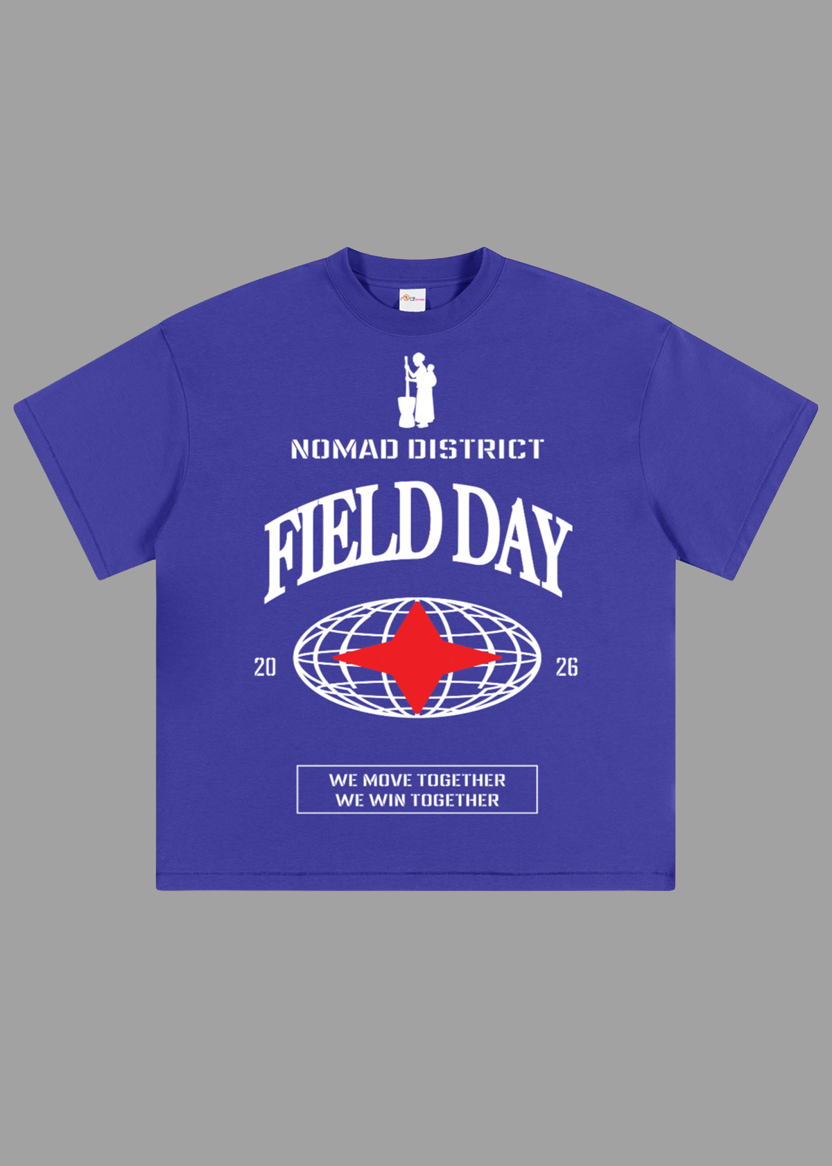 FIELD DAY T-SHIRT BLUE